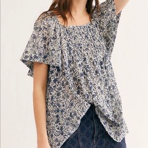 COPY - Free People Wildest Dreams Printed Tunic